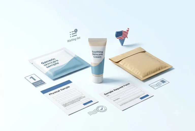 exederm free sample of Flare Control Cream with request form