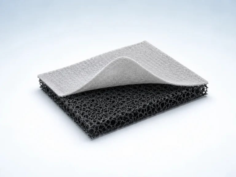 Illustration of a rainscreen building material sample