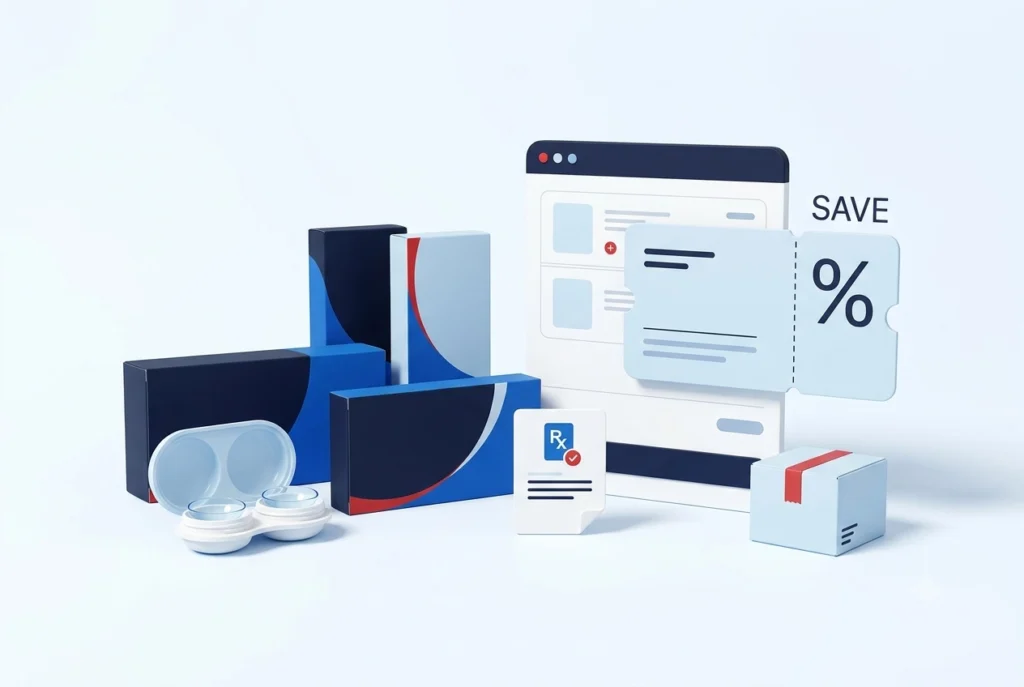 Walgreens contact lens coupon offering 30% off eligible online orders